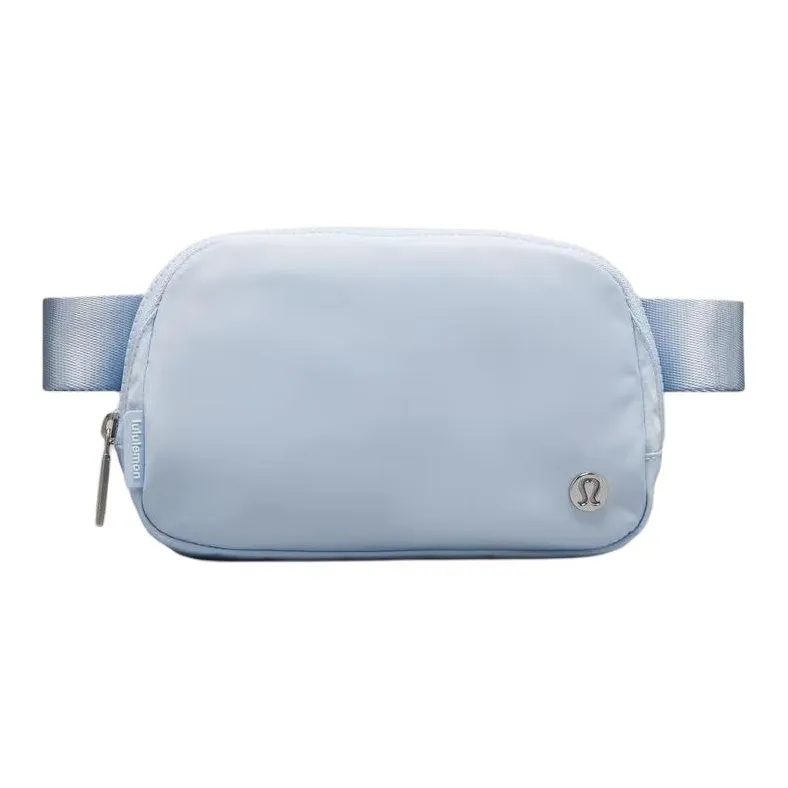 Lululemon Everywhere Recycled Polyester One Shoulder Crossbody Fanny Pack Women's Light Blue-1