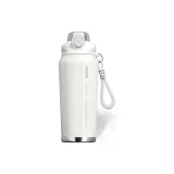 White-1000ml[Dual Drinking+Tea Storage]