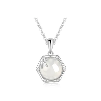 Lao Feng Xiang Chalcedony Necklaces Women's