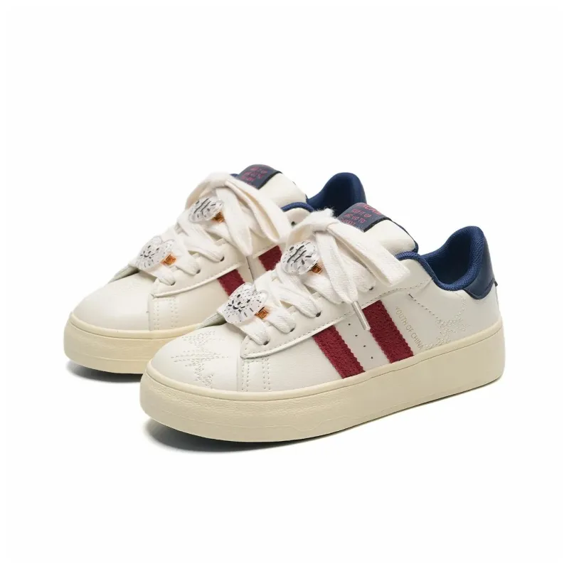 Teddy Bear Collection Coverage Slip Resistant And Abrasion Resistant Low Top Skateboard Shoes Women's-18