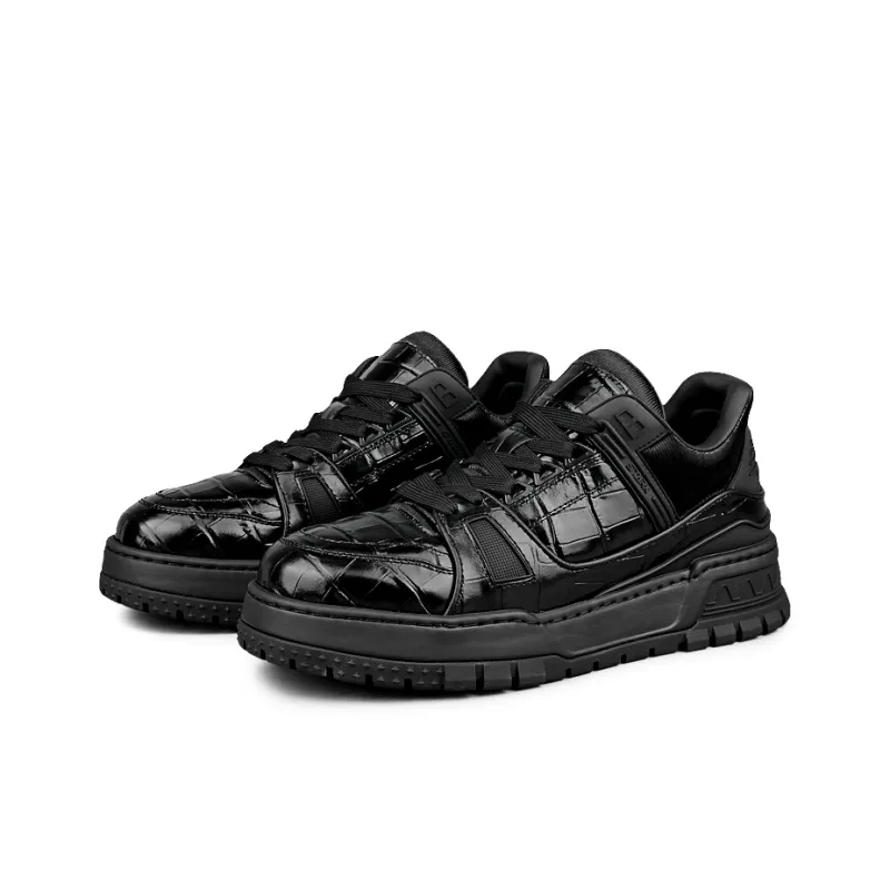 XIE SHE Slip-Resistant Lightweight Breathable Low-Top Skateboard Shoes Men's-11