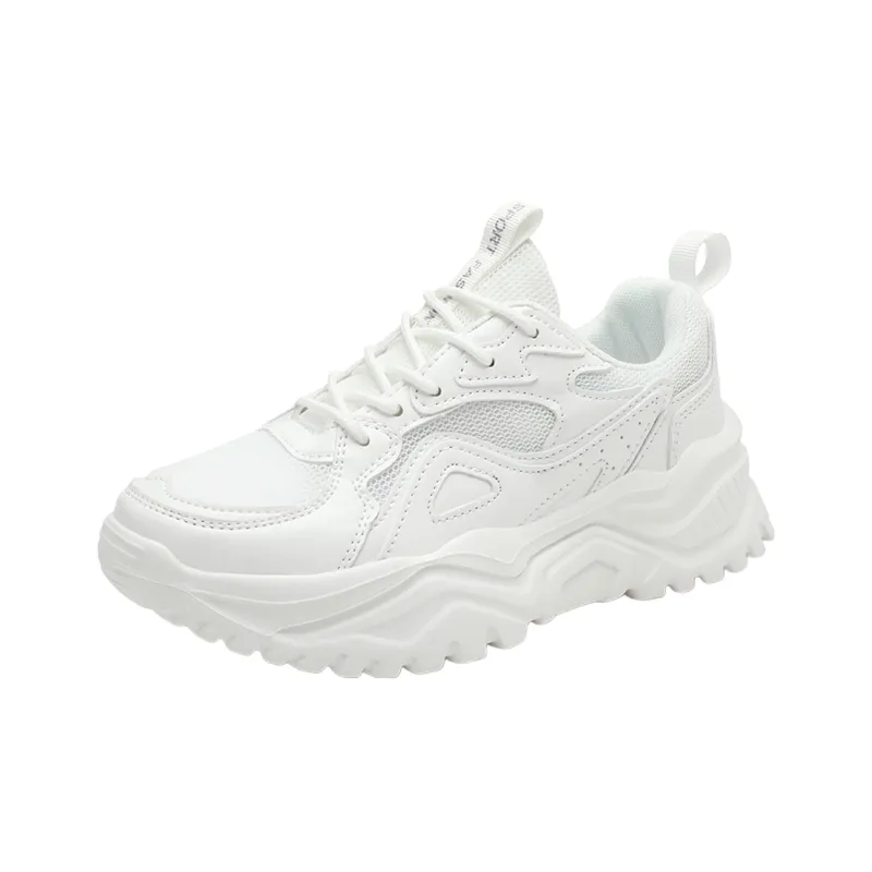 BUFFALO BOUND Cushioning Anti Slip And Wear Resistant Low Top Chunky Sneakers Unisex-8