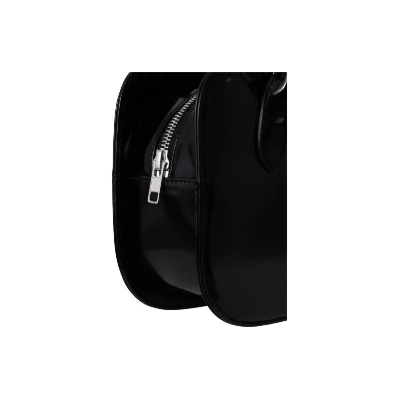NIEEH Vegan Leather Handbag Women's Black-3
