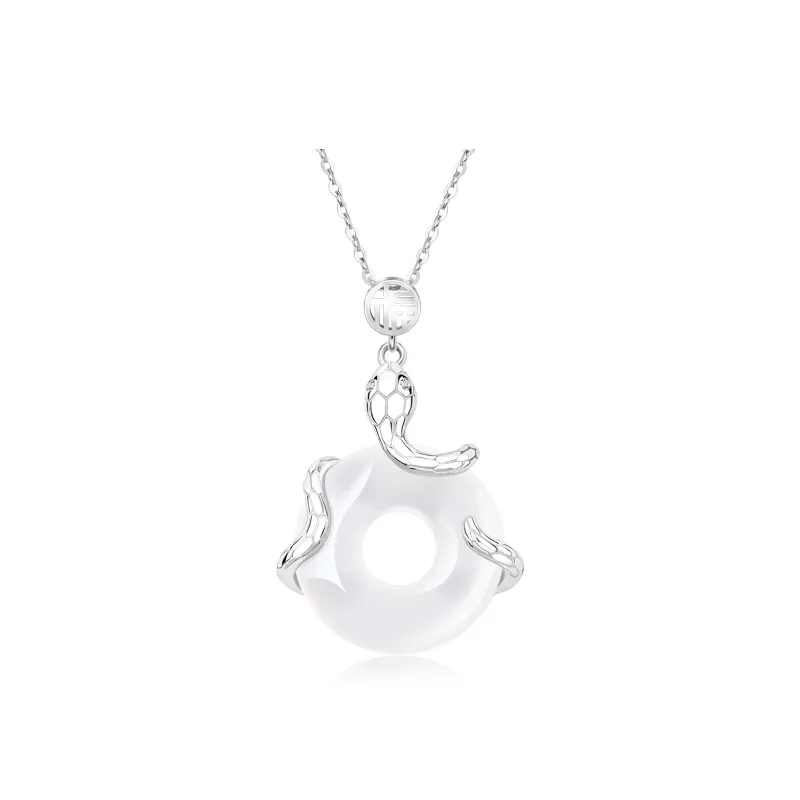 CHINA GOLD Agate Necklaces Women's-0