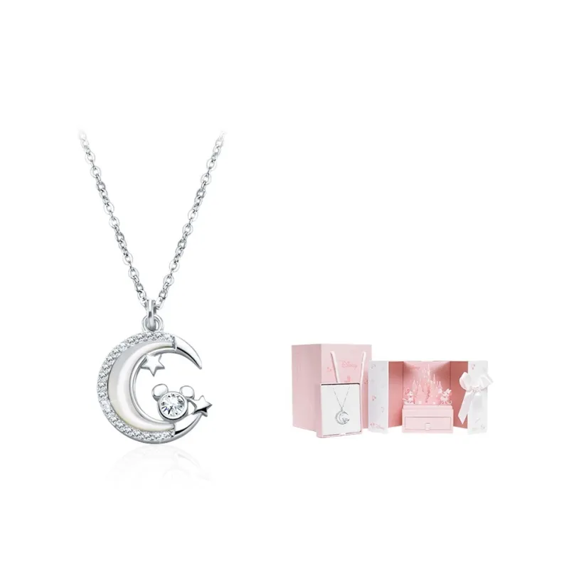 Disney S925 Silver Necklaces Women's-44