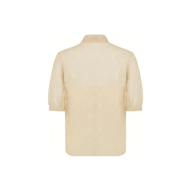 DIOR Quarterly New Products Shirts Women's Ecru-1
