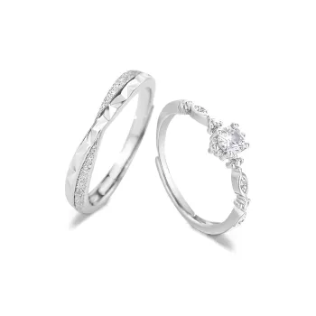 FANFRI Sterling Silver Rings Unisex