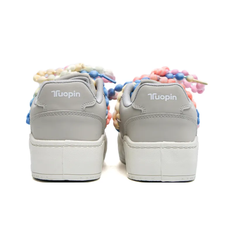 TUOPIN Anti-Slip Wear-Resistant Low-Top Skateboard Shoes Women's-10