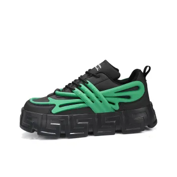 Jerden Smith Anti Slip And Wear Resistant Height Increasing Low Top Skateboard Shoes Men's