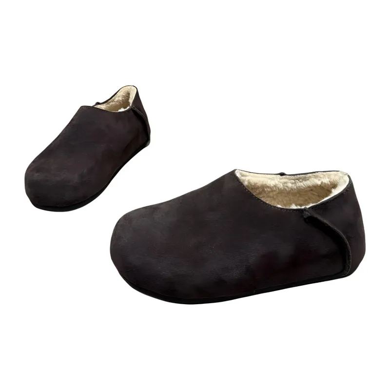 ALPLUME Home Slippers Sand Dark Coffee Caramel-7