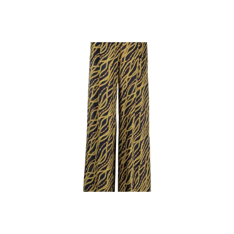 MICHAEL MICHAEL KORS Graphic Printed Wide Leg Trousers-4