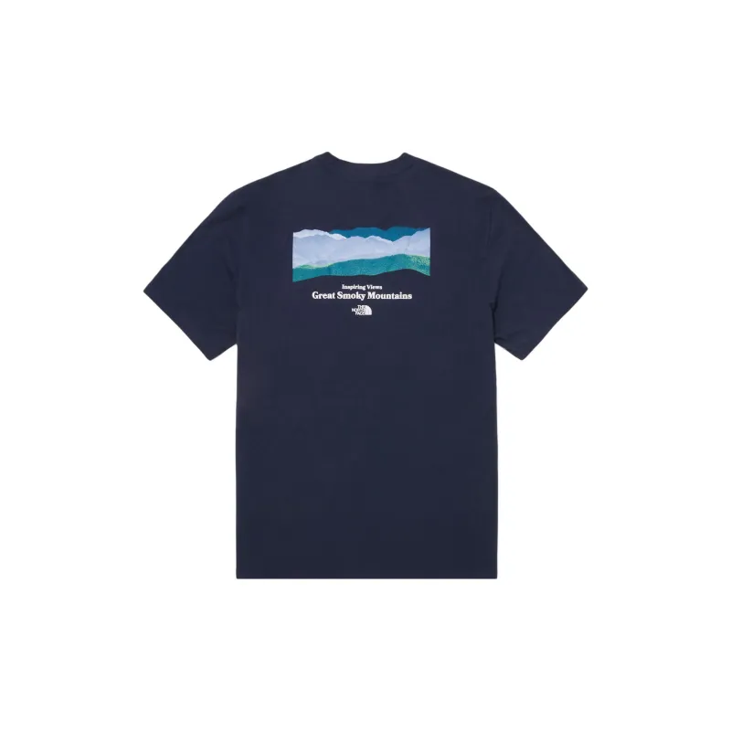 THE NORTH FACE T Shirt Unisex Marine Blue-1