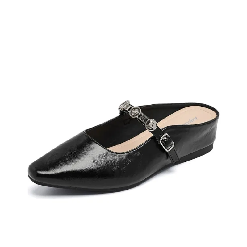 AGSDON Abrasion Resistant Wrap toe Slippers Women's-8