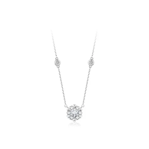 GLOIRE S925 Silver Necklaces Women's Exquisite Luxe Niche Design Advanced Touch Romantic Date Versatile Commute Style