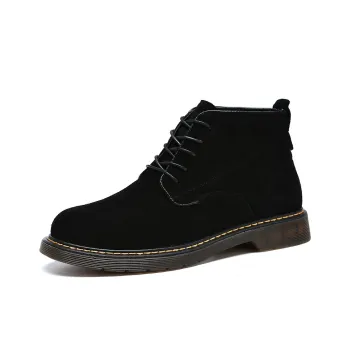 Devanro Short Martin Boot Men's Black