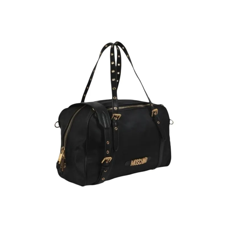 MOSCHINO Nylon Travel Bag Women's Black-2