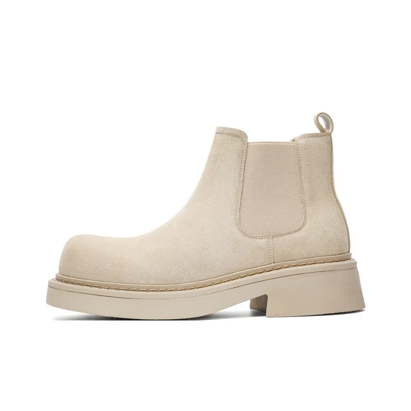 WEISHIBANGWEI Short Chelsea Boots Men's-21