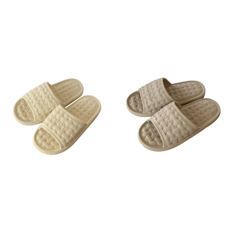 SHIGUDE Home Slippers Unisex, Desert Brown-2