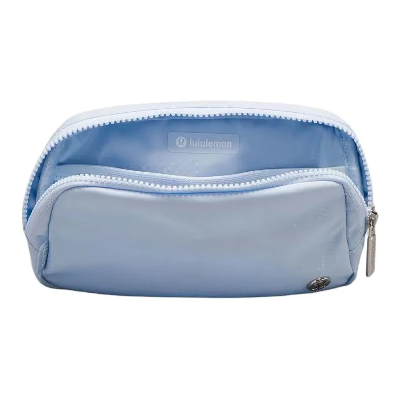 Lululemon Everywhere Recycled Polyester One Shoulder Crossbody Fanny Pack Women's Light Blue-2