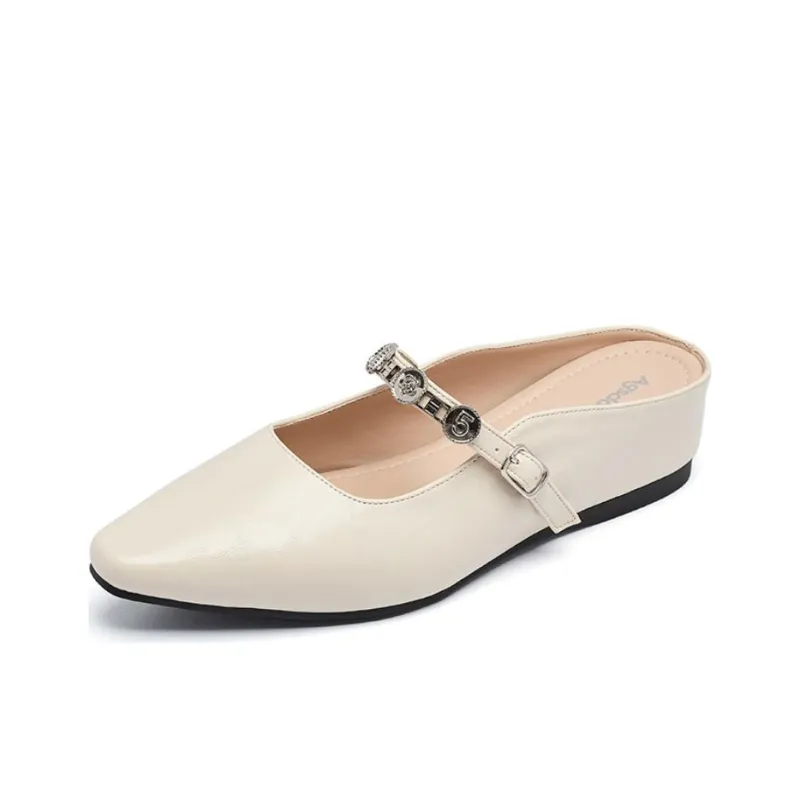 AGSDON Abrasion Resistant Wrap toe Slippers Women's-1