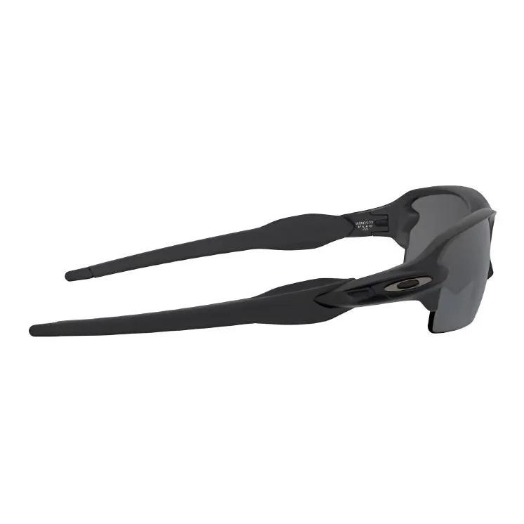 Oakley TR/Memory Plastic Irregular Shape Sunglasses Unisex Black-4