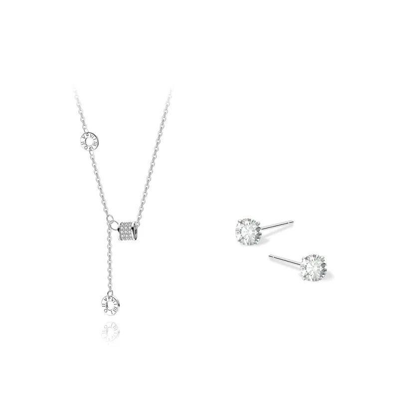 KUMET Sterling Silver Necklaces Women's Same For Couples-0