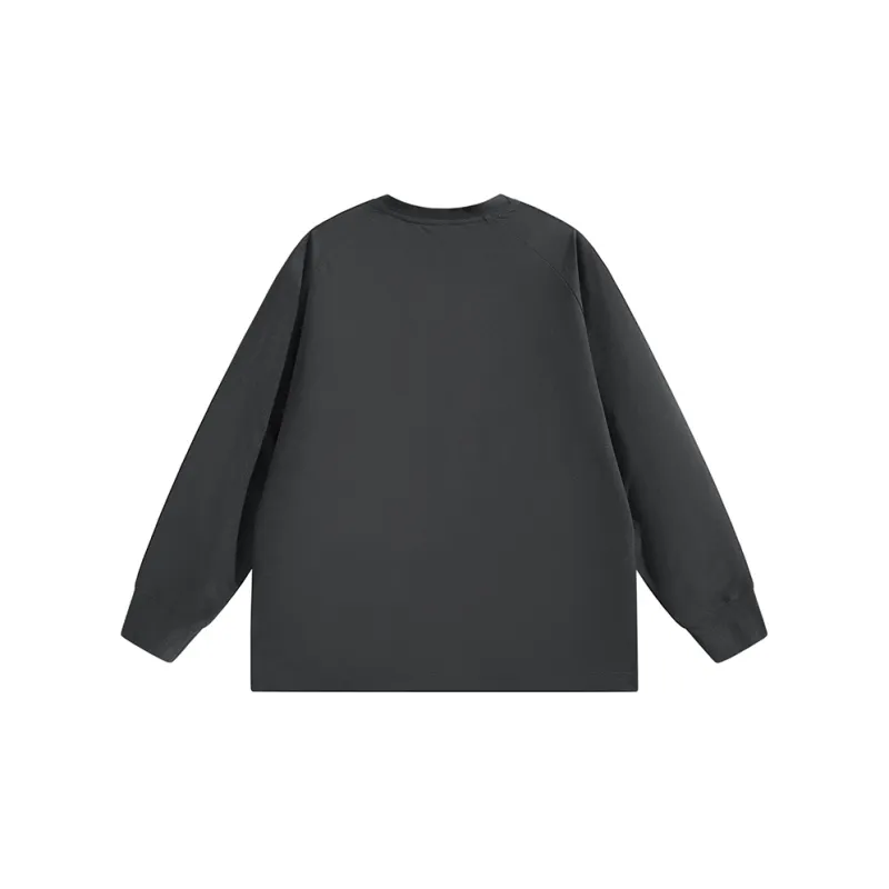 JINBEILE Sweatshirt Unisex Mustard Yellow-9