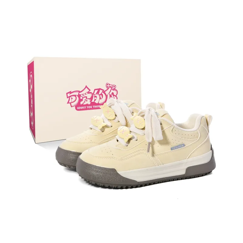 Lovely You Lightweight Anti-Slip And Wear-Resistant Low-Top Skateboard Shoes Women's-12