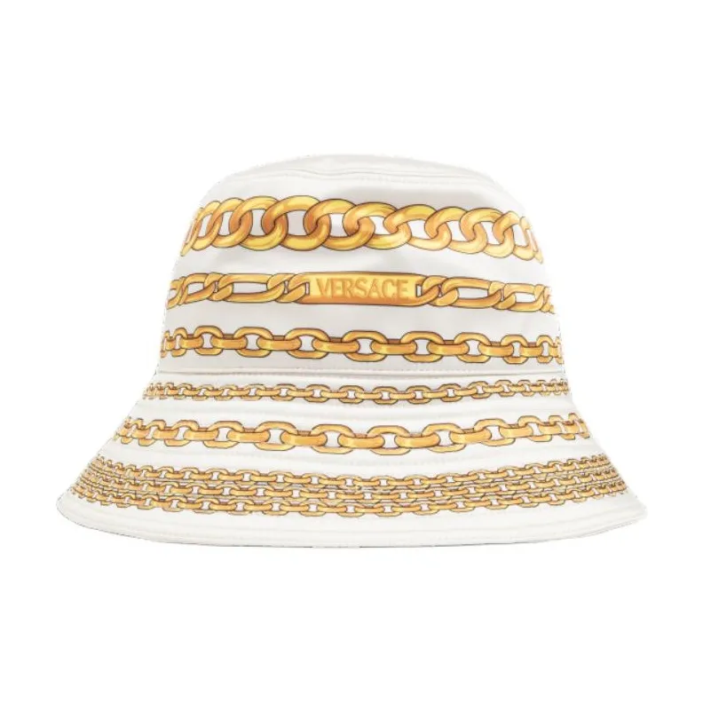 VERSACE Chain Printed Bucket Hat-0