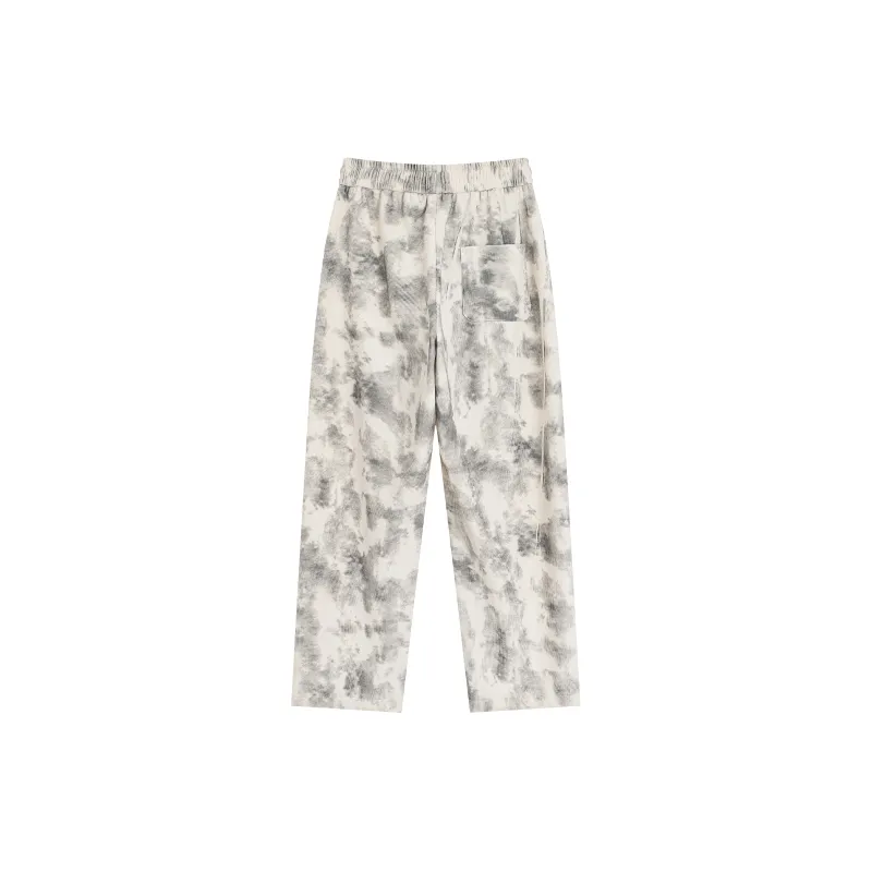 A.X.S.K Casual Pants Unisex Brown-9