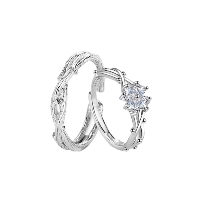 CHINA GOLD Sterling Silver Rings Unisex-0
