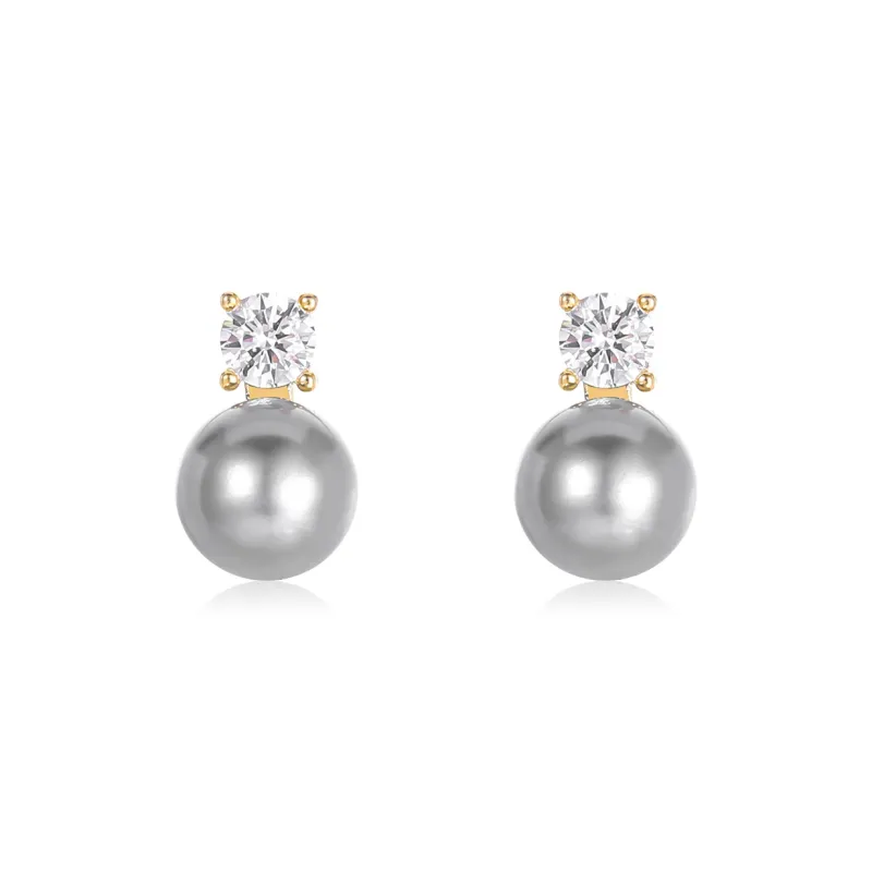WAW Gold Plated Copper Earrings Women's-7