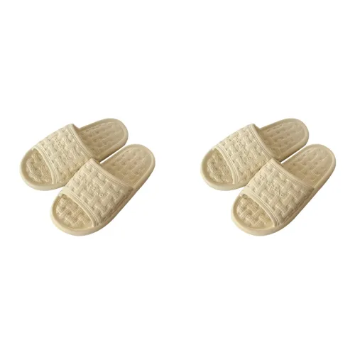 SHIGUDE Home Slippers Unisex, Desert Brown