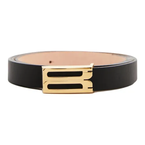 Victoria Beckham Jumbo Frame Leather Belt