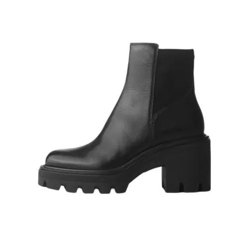 RAG&BONE Quinn Short Chelsea Boots 8.5cm Women's Black