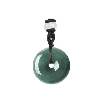 Emerald Glutinous Jade Jadeite Necklaces Unisex
