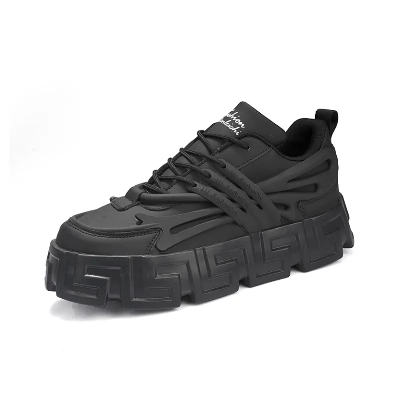 Jerden Smith Anti Slip And Wear Resistant Height Increasing Low Top Skateboard Shoes Men's-9