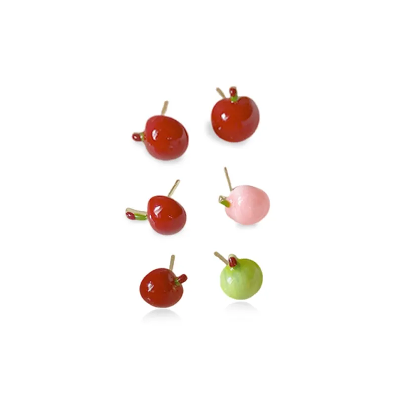SHEEHHYY Alloy Stud Earrings Unisex-5