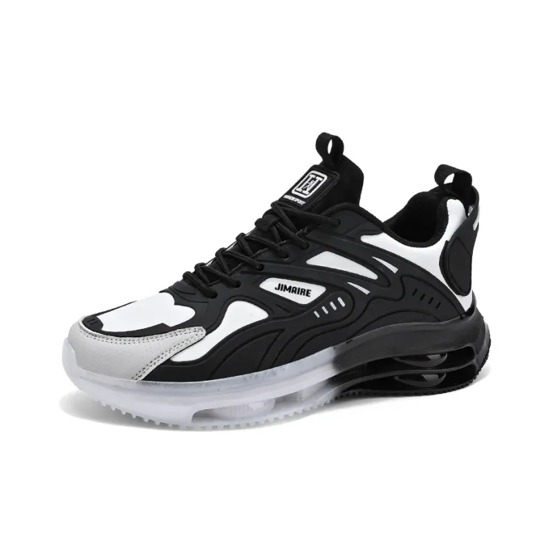 King Jinmai Cushioned Slip Resistant Abrasion Resistant Low Top Casual Shoes Men's-1
