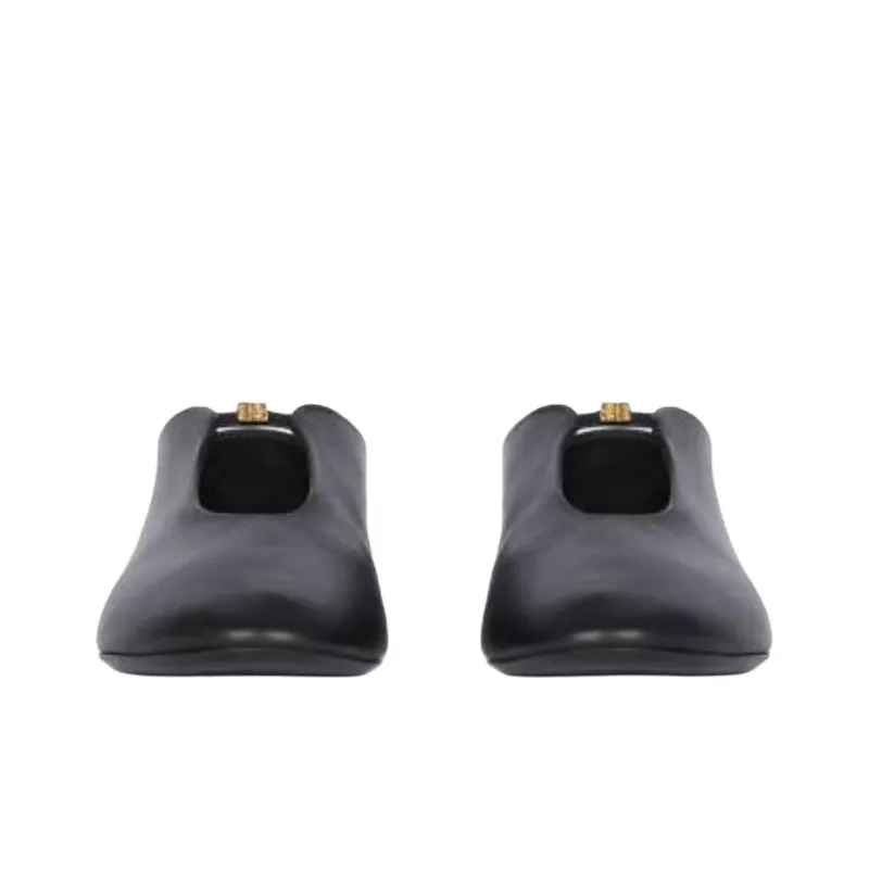Givenchy 4G Liquid Casual Single Shoes Women's Black-2