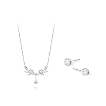 KUMET 999 Fine Silver Necklaces Women's Same For Couples