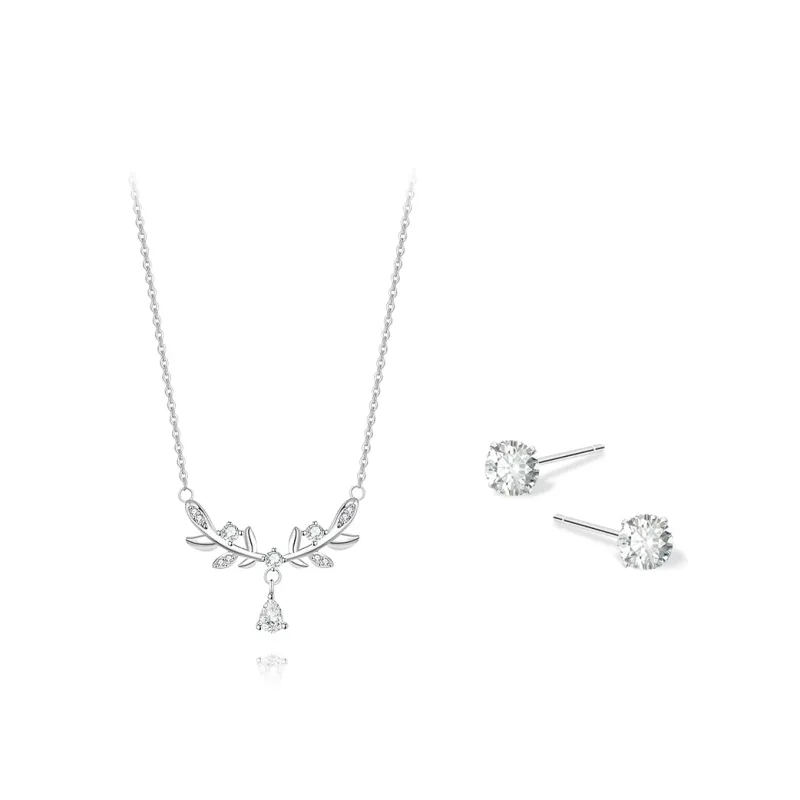 KUMET 999 Fine Silver Necklaces Women's Same For Couples-0