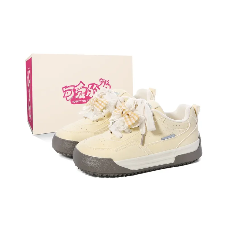 Lovely You Lightweight Anti-Slip And Wear-Resistant Low-Top Skateboard Shoes Women's-6