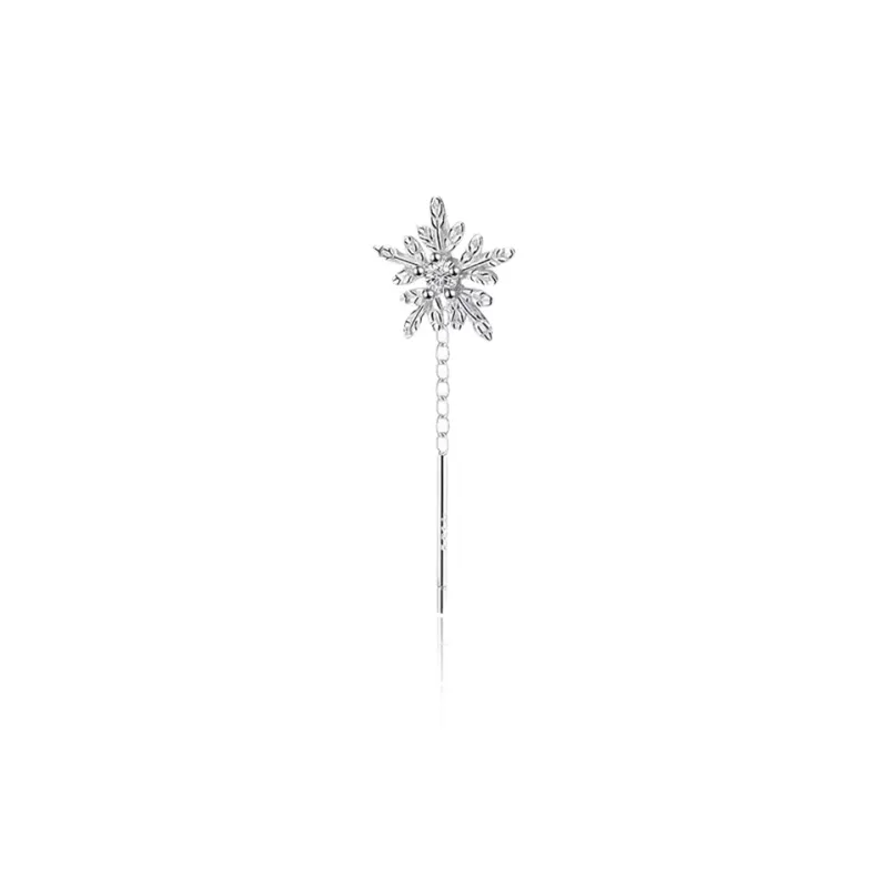 KIVA Sterling Silver Drop Earrings Unisex-0