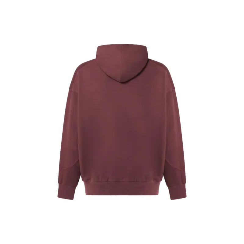Oakley Dual French Terry Hoodie Sweatshirt Men's Burgundy-1