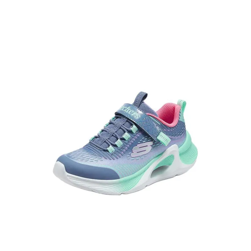 Skechers Kids Anti Slip Wear Resistant Low Top Kids' Running Shoes Turquoise Kids-1