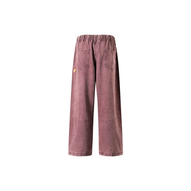 GEOFFREY B. SMALL Jeans Unisex Burgundy-1