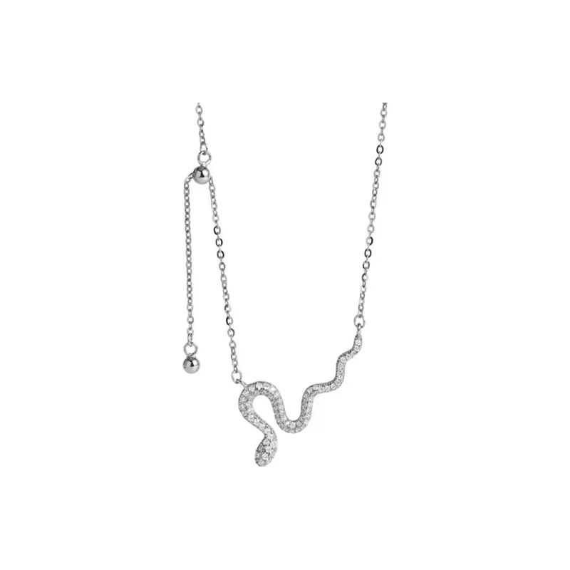 AWD S925 Silver Necklaces Women's-3