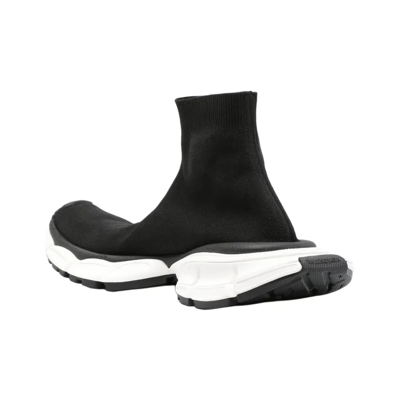 Balenciaga 3XL Speed High Top Casual Shoes Men's Black-3