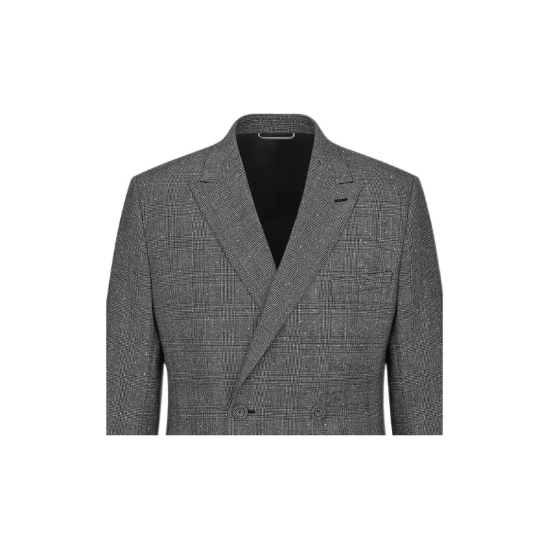 DIOR Double-Breasted Long Sleeved Blazer-2
